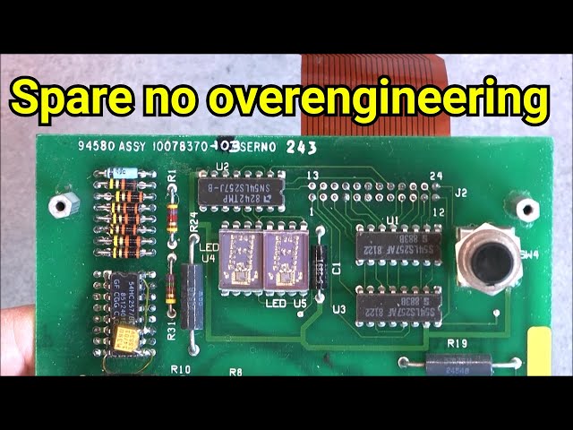 Boeing 757 Honeywell FQIS processor teardown