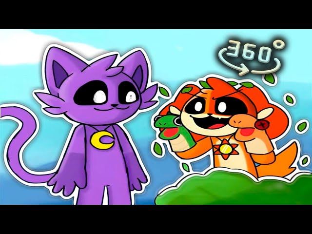 🏆360°CatNap and DogDay The Secret Behind Victory | Poppy Playtime Chapter 3 | Comic Dub