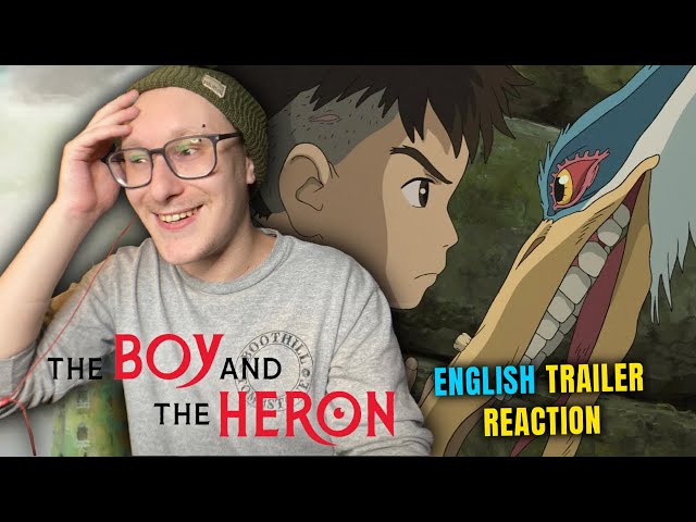 The Boy and the Heron - English Trailer REACTION