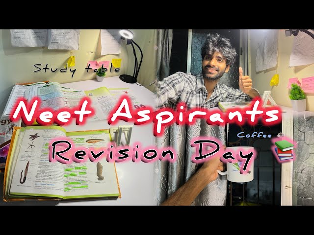 Neet Aspirants Study 📚🔥Vlog | Revision Day 🚀 | #neet2025 #neet2026#pwstudentfw #studyvlog