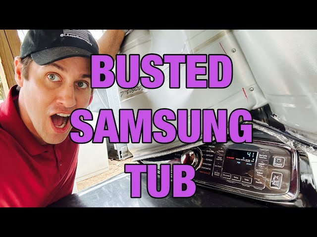 Noisy Samsung Dryer With a Hole in The Drum | Take 2 to Make 1 | DVE52M7750V/A3 | Quick Drum Swap