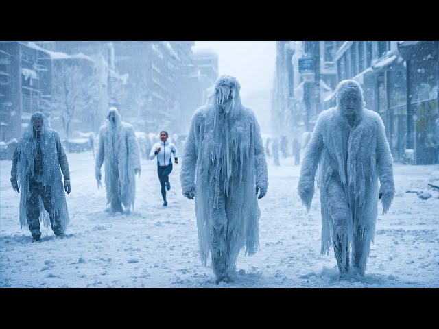 Girl Survival in Ice World Antartica 💥🤯⁉️⚠️ | Survival Movie Explained in Hindi