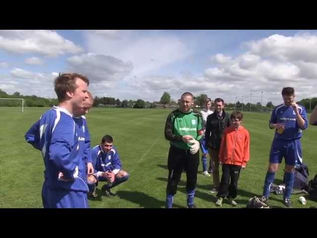 Why me? Sunday League football prank - funny player wind-up