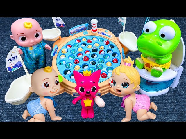 LIVE🔴Satisfying with Unboxing Doctor Playset😍 COCOMELON Dinosaur Fishing Toy ASMR 😍DX Unboxing