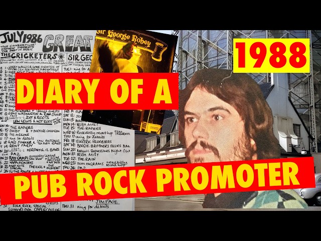 Inside the Wild World of a London Pub Rock Promoter in the 1980s!