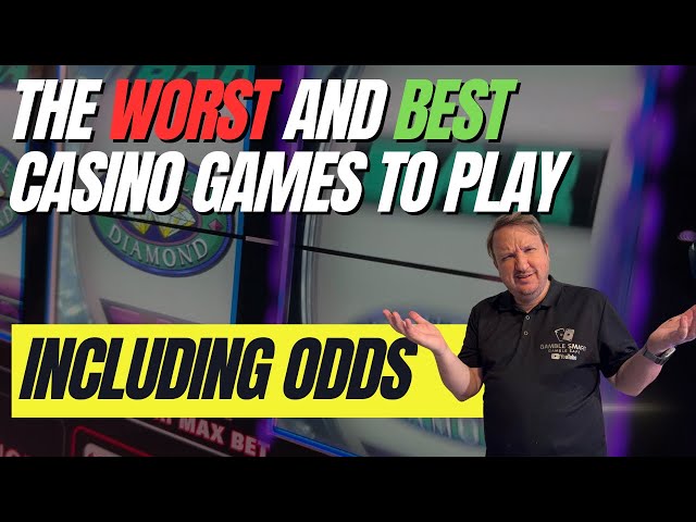 The BEST and WORST Casino Games To Play 💰Ranked By Odds