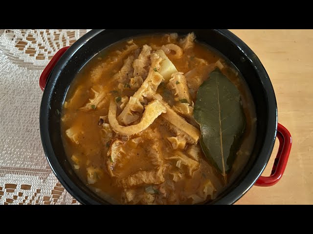 Slovenian-Style Tripe Recipe | Vampi - Mama’s Slovenian Recipe | How to Cook Beef Tripe