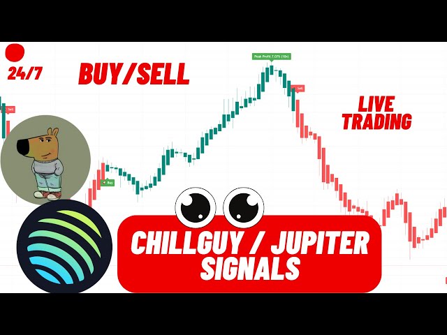 CHILLGUY & JUP 5-Min Buy & Sell Signals | Jupiter Trading Strategies