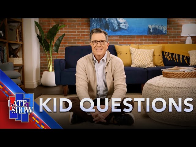 "What Is Taxes?" - Stephen Answers Real Questions From Real Kids