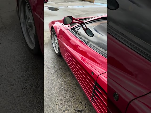 1986 Red Ferrari Testarossa