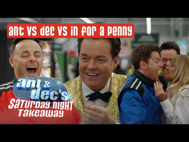 Ant and Dec compete in the return of In For A Penny! | Saturday Night Takeaway