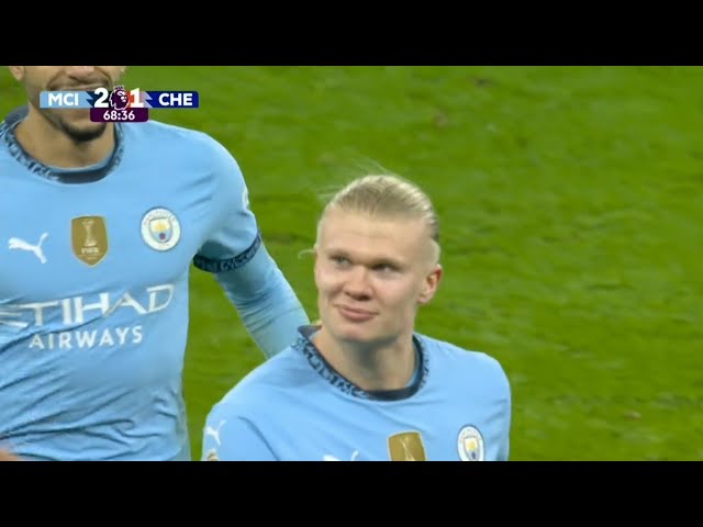 Erling Haaland Goal | Manchester City vs Chelsea 3-1 Highlights | Premier League 2025/24