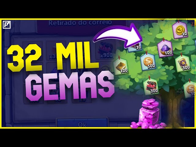 SUNSHINE GASTANDO 32 MIL GEMAS NO POMAR E PICARETA | CASTLE CLASH AO VIVO