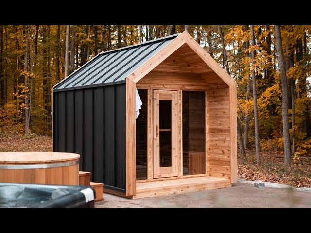 Moonlight Sauna - Modern Wasaga Cabin Install Instruction