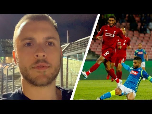 Napoli 1-0 Liverpool Match Vlog | Did Klopp Get It Wrong In Naples?