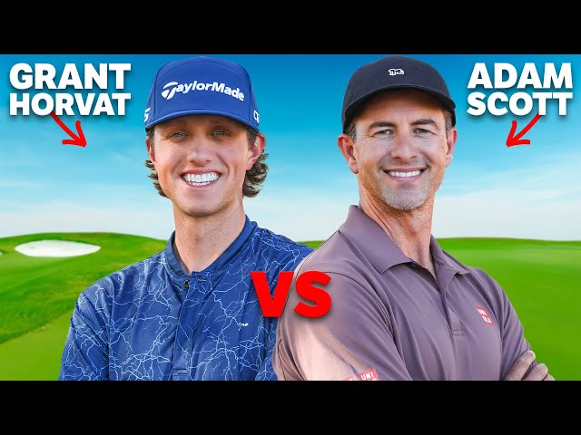 Grant Horvat Vs. Adam Scott (Stroke Play)