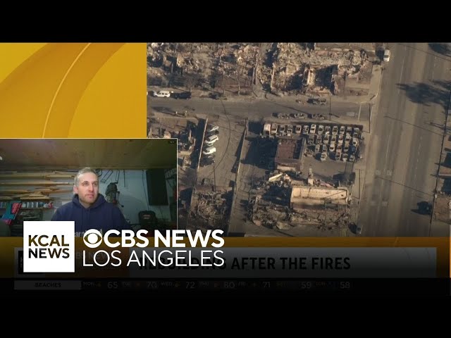 Eaton Fire victim and builder talks about rebuilding in Altadena