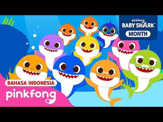 Bayi Hiu, Lagi dan Lagi | Baby Shark Month Spesial | Pinkfong Indonesia