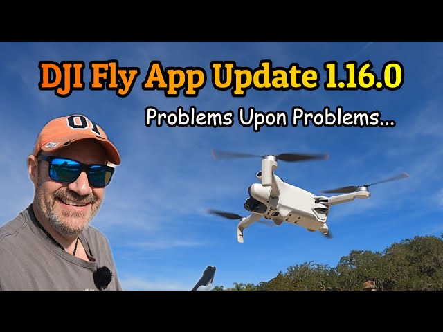 DJI Fly App Update 1.16.0 / DJI Mini Drone Update