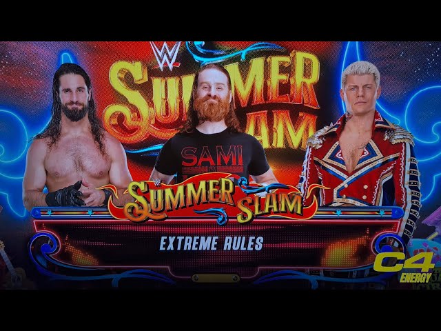 WWE Sheth Rollins VS Cobe Rhodes VS Semi Jane Match Highlights I Uco Gaming || #shorts