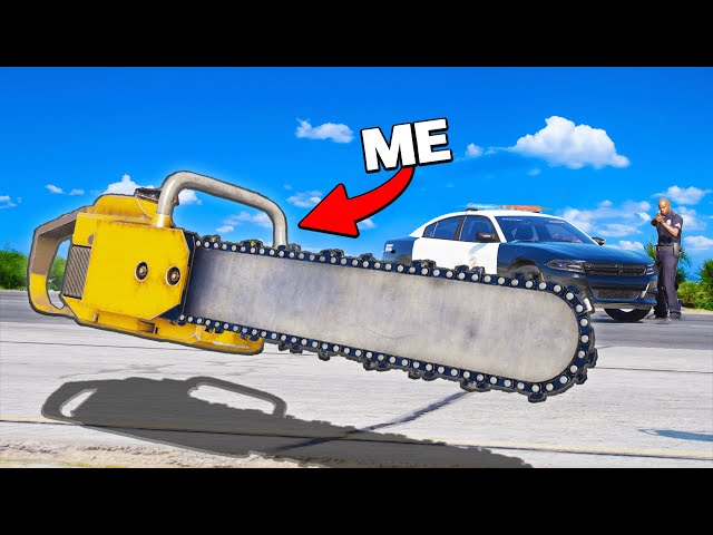 GIANT FLOATING CHAINSAW TERRIFIES PLAYERS! | GTA 5 RP