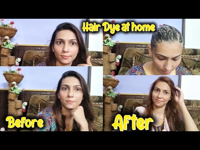 How To Color Your Hair At Home | Quick & Effortless to Dye hairs at home | Easiest Hair Dye Tutorial