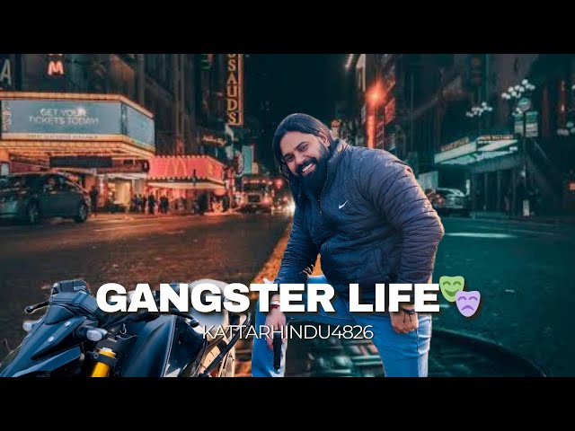 Gangster Life🎭l kattarhindu4826 l desi brotherhood l robinhood..