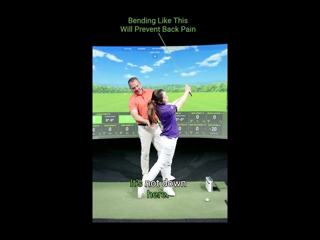 Preventing Back Pain from #Golf swing