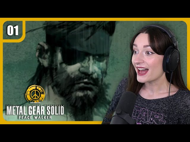 I LOVE THIS ALREADY! 💛 My FIRST time playing Metal Gear Solid: Peace Walker - Ep.1 | Let's Play