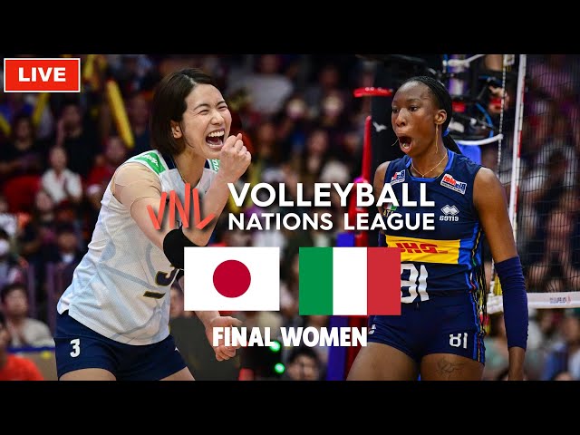 [LIVE REACTION] FINAL : ITALIA VS JEPANG VNL 2024 WOMEN