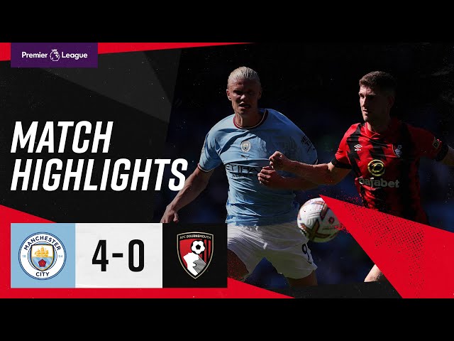 De Bruyne and City too strong for Cherries 😣 | Manchester City 4-0 AFC Bournemouth