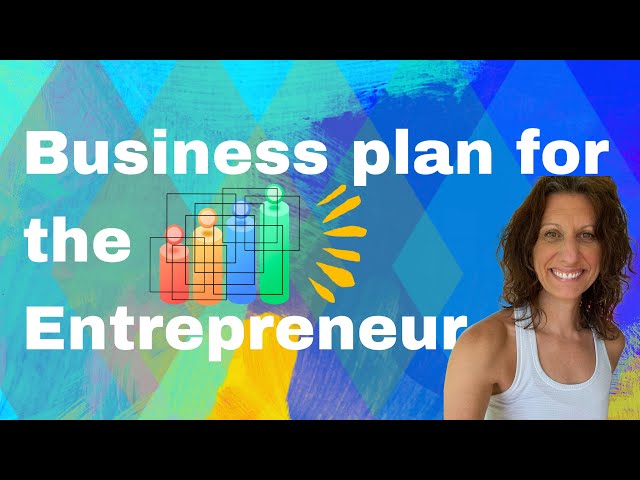 The business plan for the Entreprenuer.