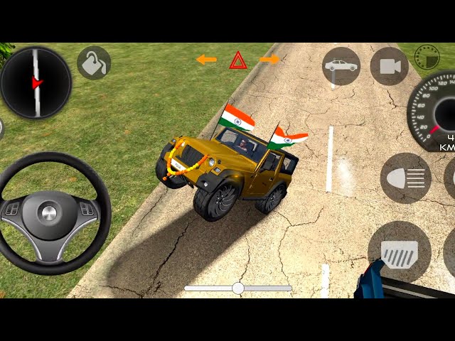 Dollar (Song) Modified Mahindra Black Thar👿 || Indian Cars Simulator 3D || Android Gameplay part.32