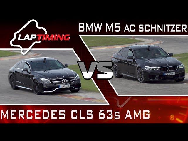 Mercedes CLS 63s AMG vs BMW M5 AC Schnitzer (LapTiming ep. 80)