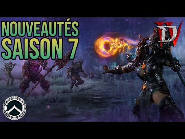 NOUVEAUTÉS SAISON 7 : MALÉFICES, ARMURERIE ★ DIABLO 4