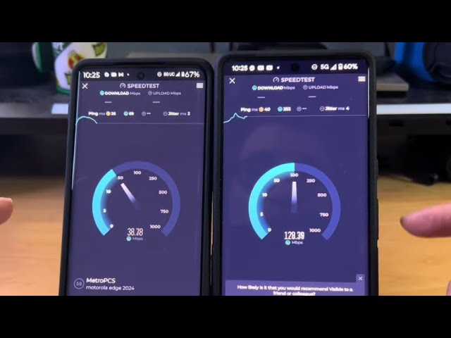 Visible By Verizon VS Metro By T-Mobile (Speed Test)