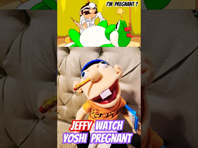 SML Shorts: Jeffy Watch Yoshi Pregnant #sml #jeffy #mario #yoshi #pregnant #smlmario #mariobros