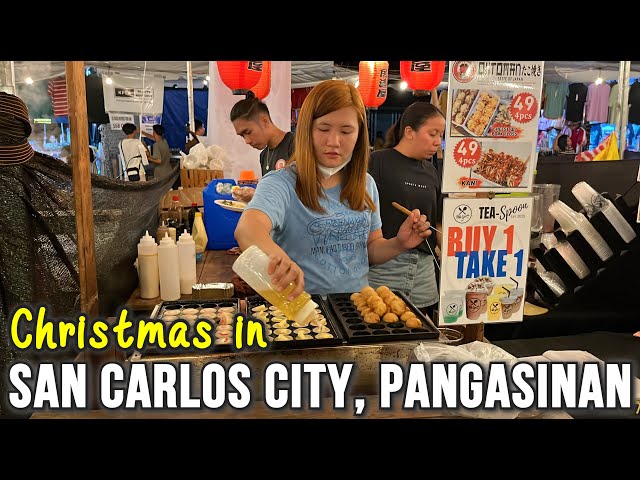 CHRISTMAS in SAN CARLOS CITY PANGASINAN | Christmas Village + Street Food & Old Palengke Tour