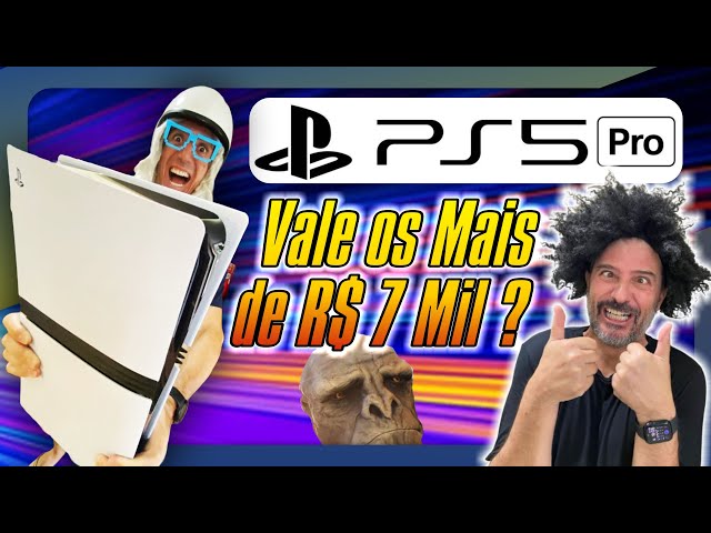 PS5 Pro: Vale os Mais de 7 Mil Reais? Unboxing e Primeiras Impressões com os Irmãos Piologo #ps5pro