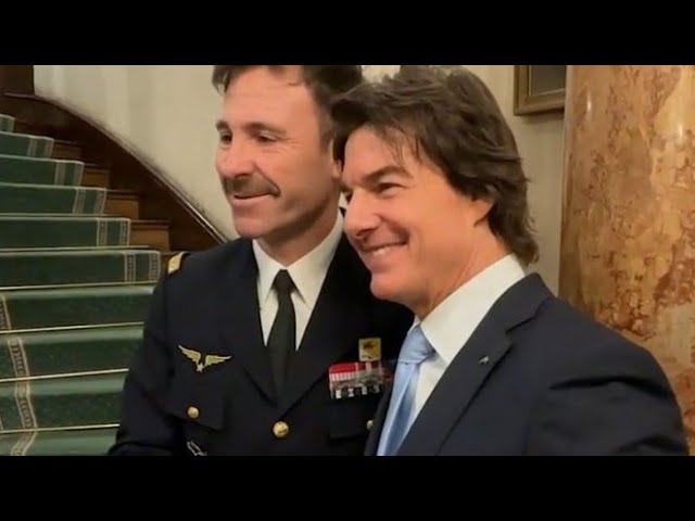 Tom CRUISE in Paris 🇫🇷  receives The Grand Medal 🥇 of the Aero Club de France ✈️ on February 8 2025