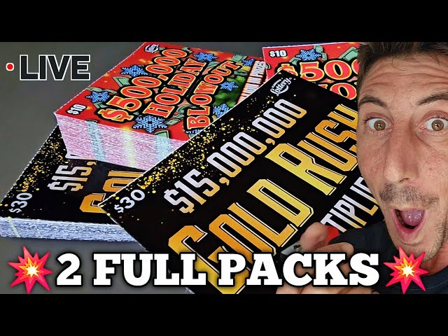 Full Packs - Goldrush VS Holiday Tickets | Scratch Life