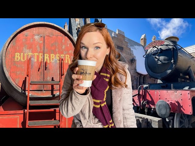 A Wizarding World Day Riding Hagrid's, Interactive Wand, + Hot Buttberbeer at Universal Studios!