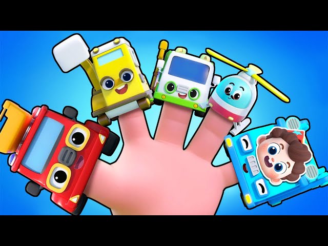 🔴LIVE | Transport Finger Family | Street Vehicles Song | Nursery Rhymes & Kids Songs | BabyBus