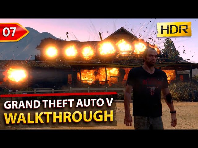 Grand Theft Auto V: PS5 HDR Gameplay Walkthrough - Mission 21-22. Crystal Maze [No Commentary]