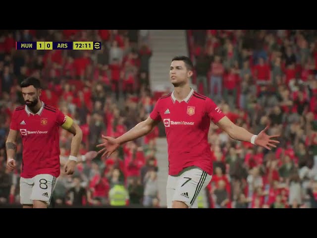 eFootball 2023 - Manchester United vs. Arsenal - PREMIER LEAGUE 22/23 Full Match | 4K HDR on PS5