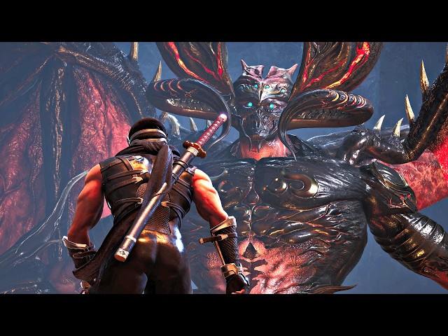 Ninja Gaiden 2 Black - Final Boss Fight & Ending (4K 60FPS)