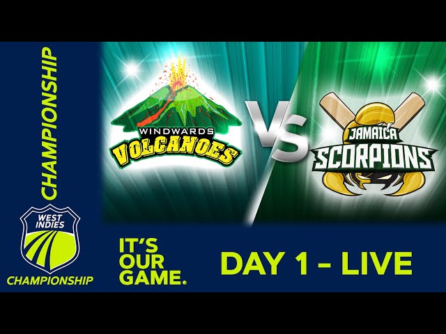 🔴 LIVE Windward vs Jamaica - Day 1 | West Indies Championship 2025 | 29th January