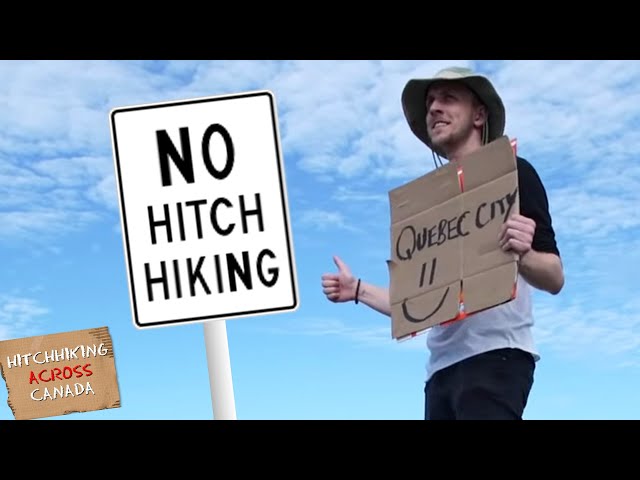 I Hitchhiked Alone Across Canada (5800km)  - Ep.1