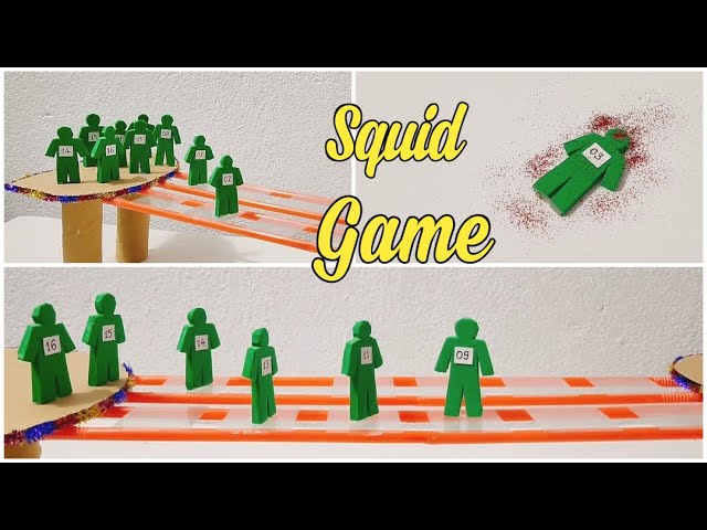 How To Make Glass Bridge | Squid Game - Tuyet Mai