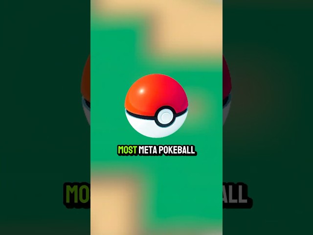 One of the Most Unique Pokeballs in Pokemon!